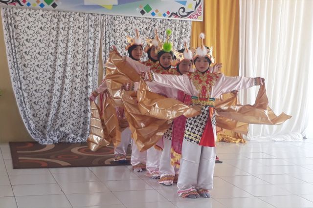 Aksi Tarian Siswa 